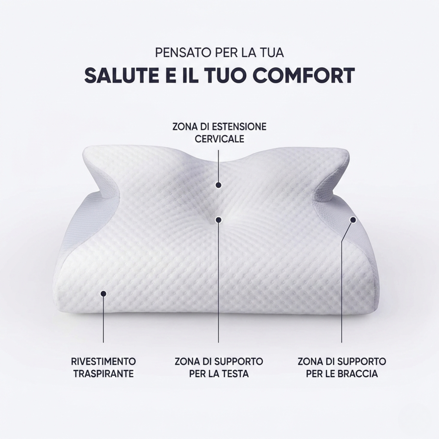 BirdSilk - Cuscino Posturale Pro